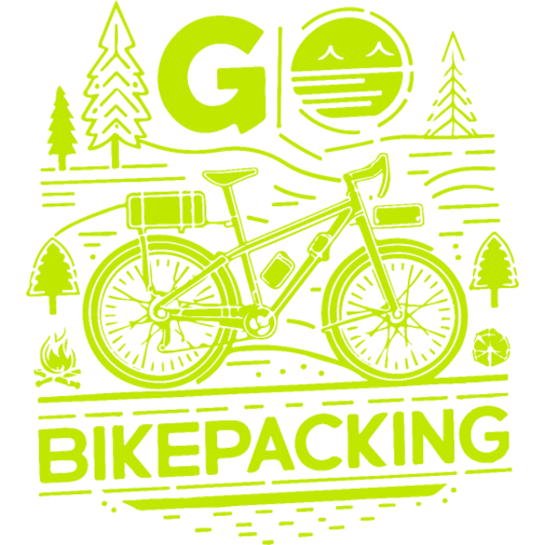 Koszulka "GO Bikepacking: Przygoda w dziczy"