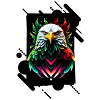 Neon Bunter Adler