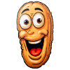 Anime-style peanut