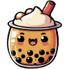 Cute Kawaii Boba milk Tea
