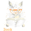 Cat Booktrovert Book Reading Funny