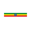 Fier drapeau éthiopien