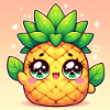 Kawaii Pineapple