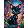 A cute little chibi panther