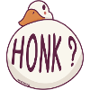 Goose hindquarters - HONK?