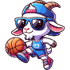 Goat Lover Basketball Team Design