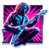 80's Glow Axeman