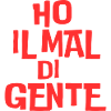Ho il mal di gente - una stampa sarcastica