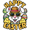 Easter Bunny In Sunglasses