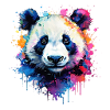 Bunter Panda