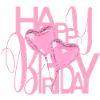 Happy Birthday Balloons Birthday Pink