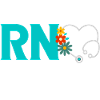 RN Registered Nurse with Stethoscope