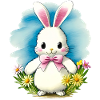 Cadeau de printemps lapin