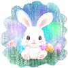 Lapin de Pâques mignon
