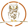 Owl sitting on a branch
