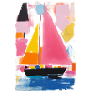 Artistic Sailboat