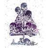 Celestial Skeletons Mysticism Graphic
