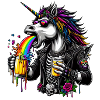 Rebellisches Einhorn