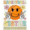 Basketball Sister Groovy Sis