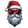 Santa Claus Cool Christmas