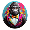 Funny Comic Gorilla