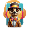 Funny Comic Meerkat