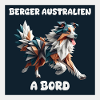 AUSTRALIAN SHEPHERD AUTOAUFKLEBER AN BORD