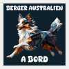 AUSTRALIAN SHEPHERD AUTOAUFKLEBER AN BORD