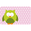 Funny Owl with Pink Asterisk | Customisable