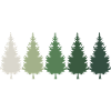 Wald Retro Baum Bäume