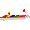 Drum triangle or tonxylophon