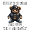 Bär Spruch Sarkasmus