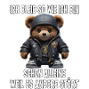 Sarkasmus Bär Slogan Geschenk