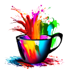 Kaffeetassen bunt 30