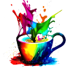 Kaffeetassen bunt 41