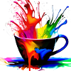 Kaffeetassen bunt 16