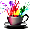 Kaffeetassen bunt 4