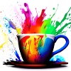 Kaffeetassen bunt 9