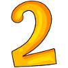 Two - 2 - Number Number