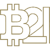 Bitcoin Silhouette 21 Million Currency