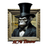 98,7 Bonobo Evolution Schimpanse Tee