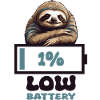 Sloth Empty Battery