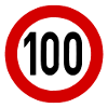 Limite de vitesse 100