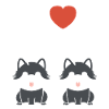 Humour animal petit loup