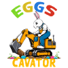 Lustiger Ostern Spruch Osterhase Baggerfahrer