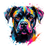Bunter Rottweiler
