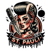 St. Pauli Kiez Rockabilly Tee