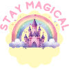 Séjour magique, château dans l’arc-en-ciel