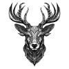 Deer Animal Head