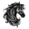 Horse Animal Head